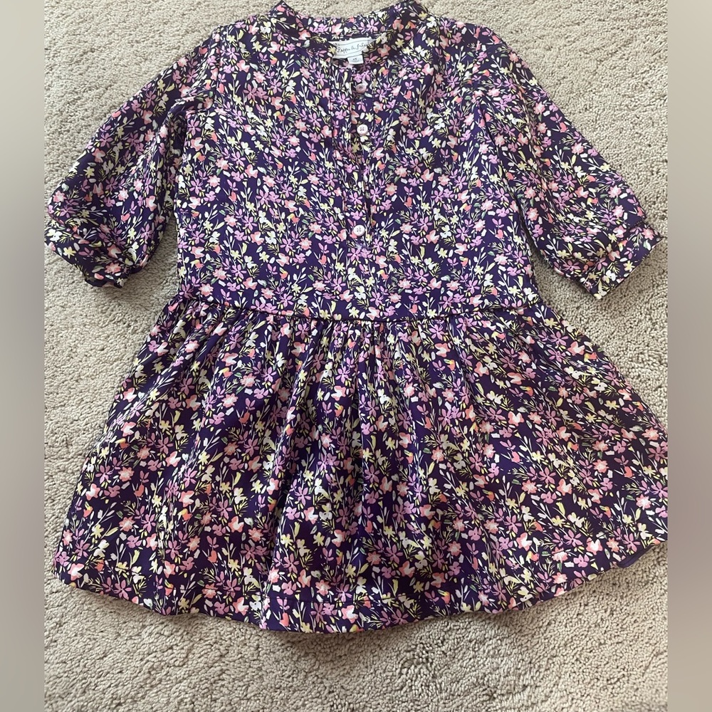 Pippa & Julie Flower Dress 4T